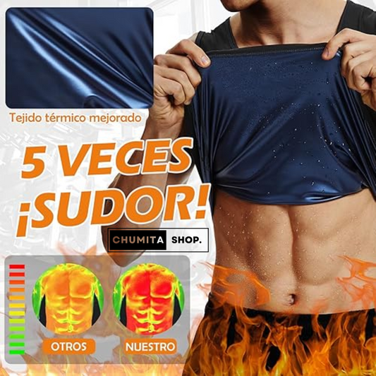 Osmotex™ (Camiseta reductora hombre efecto sauna)-Chumita Shop.