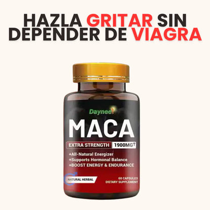 Maca Negra Extra Strength™: 100% Natural (1 Frasco = 1 Mes Completo)