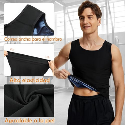 Osmotex™ (Camiseta reductora hombre efecto sauna)-Chumita Shop.
