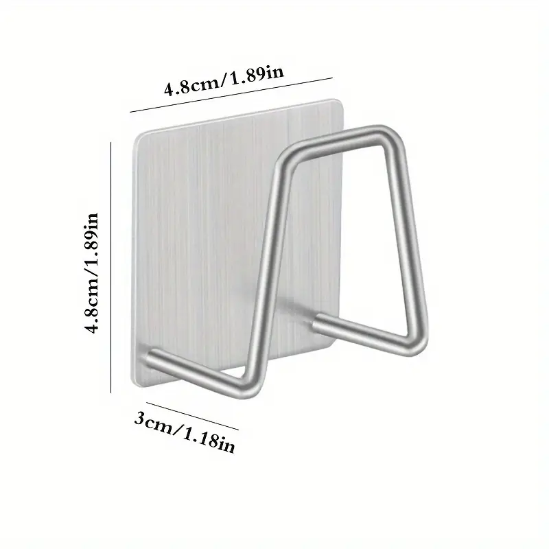 Set de 4 Estantes De Almacenamiento De Acero Inoxidable