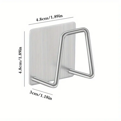 Set de 4 Estantes De Almacenamiento De Acero Inoxidable