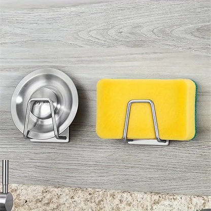 Set de 4 Estantes De Almacenamiento De Acero Inoxidable