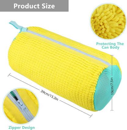 🧼 Bolsas para Lavar Zapatillas en Lavadora (Pack de 2) – Amarillo