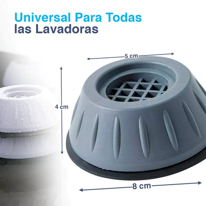 SOPORTE ANTI-VIBRACIÓN PARA LAVADORAS Y SECADORA (4piezas)