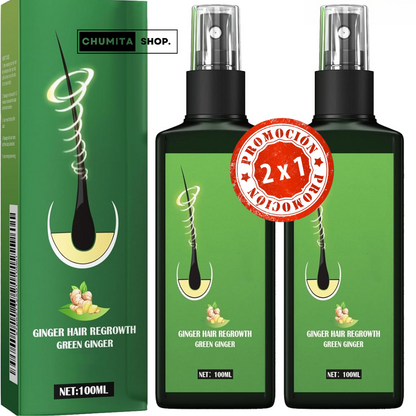 1+1 GRATIS | Growzy™ - Spray con base de jengibre para el Crecimiento del Cabello-Chumita Shop.