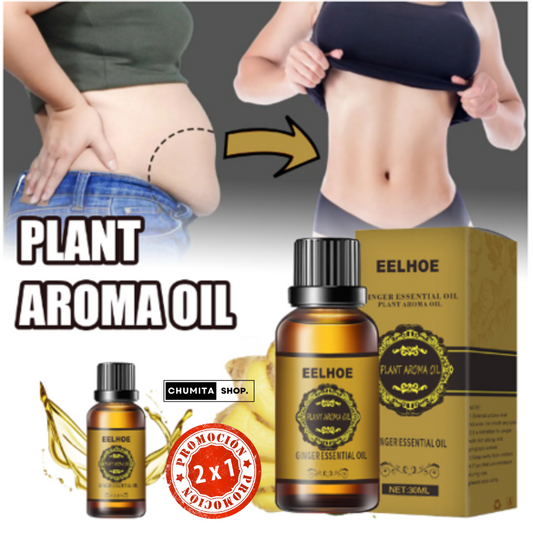 1+1 GRATIS | GingerThin™ -Aceite de Jengibre Adelgazante (EELHOE)-Chumita Shop.