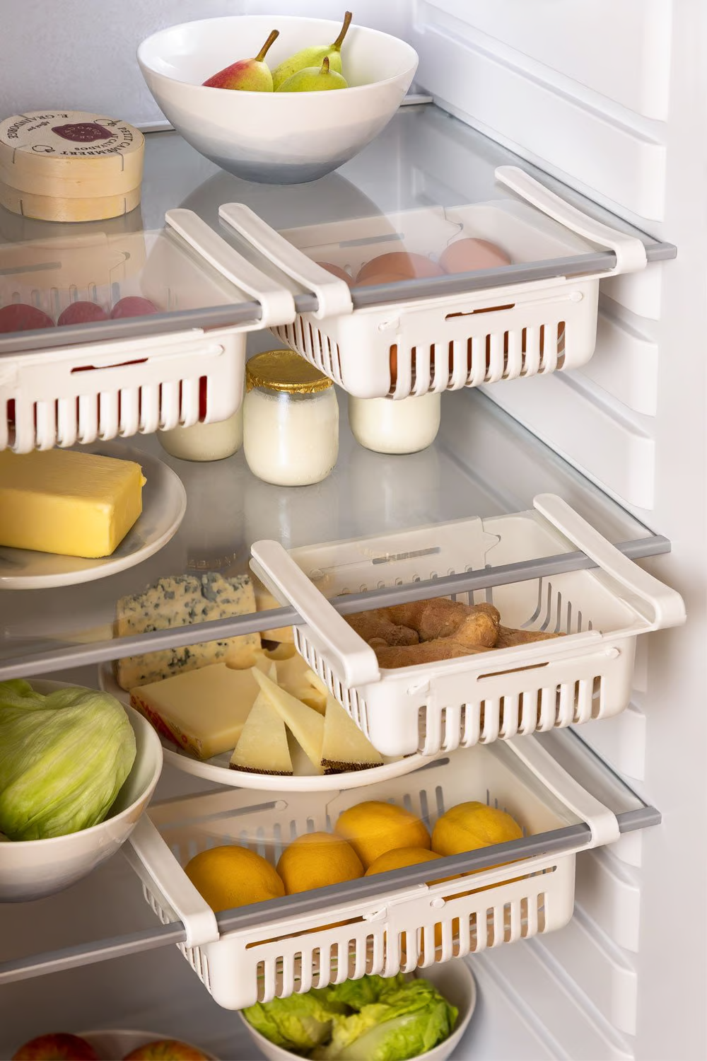 Pack de 4 Organizadores de almacenamiento de cocina
